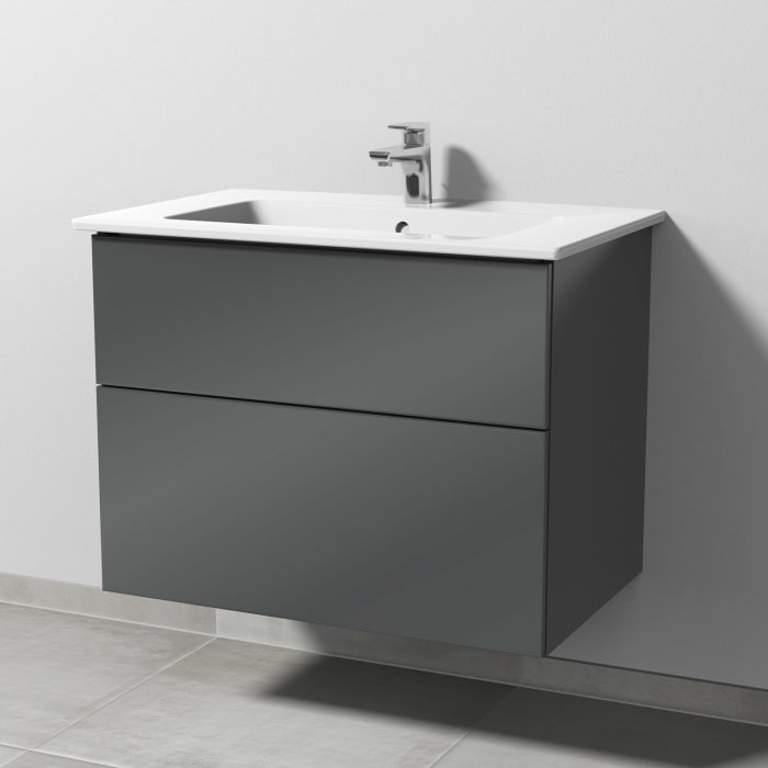 Villeroy & Boch Venticello Waschtisch mit Sanipa 3way Unterschrank 80 cm