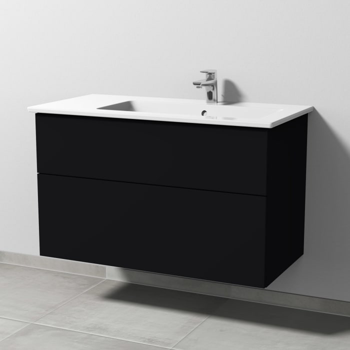 Villeroy & Boch Venticello Waschtisch mit Sanipa 3way Unterschrank 100 cm