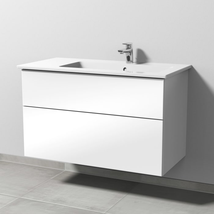 Villeroy & Boch Venticello Waschtisch mit Sanipa 3way Unterschrank 100 cm