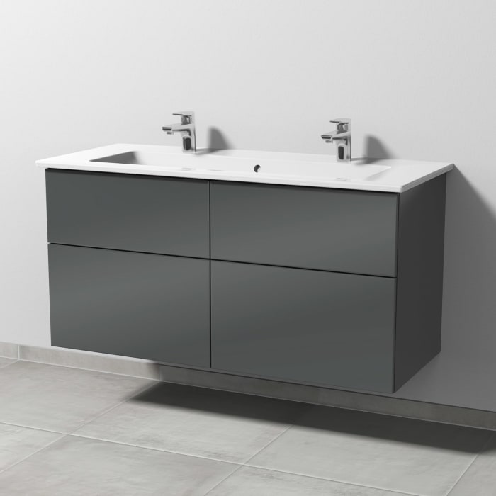 Villeroy & Boch Venticello Waschtisch mit Sanipa 3way Unterschrank 120 cm