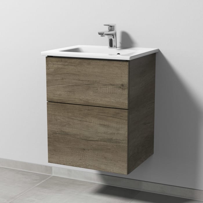 Sanipa 3way Unterschrank 50 cm mit Villeroy & Boch Venticello Waschtisch