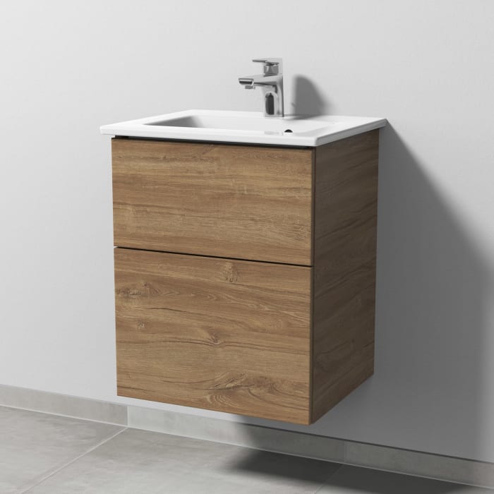 Sanipa 3way Unterschrank 50 cm mit Villeroy & Boch Venticello Waschtisch