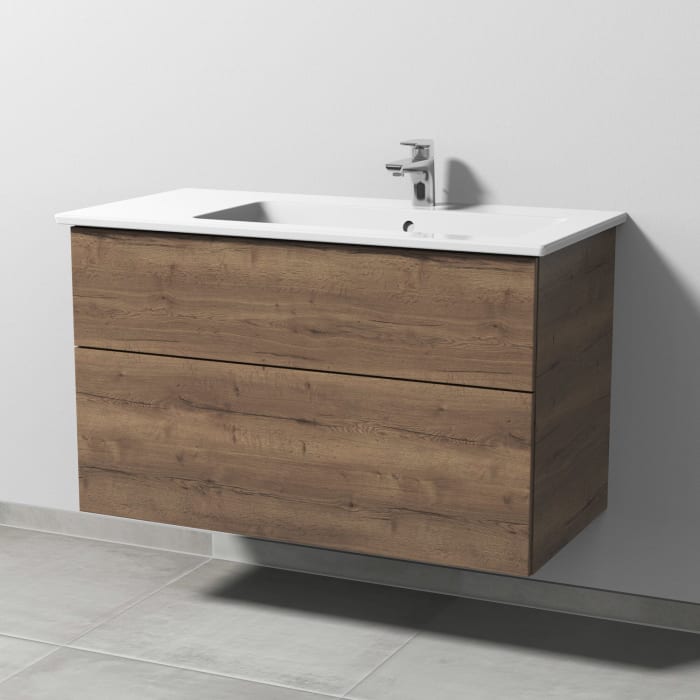 Villeroy & Boch Venticello Waschtisch mit Sanipa 3way Unterschrank 100 cm