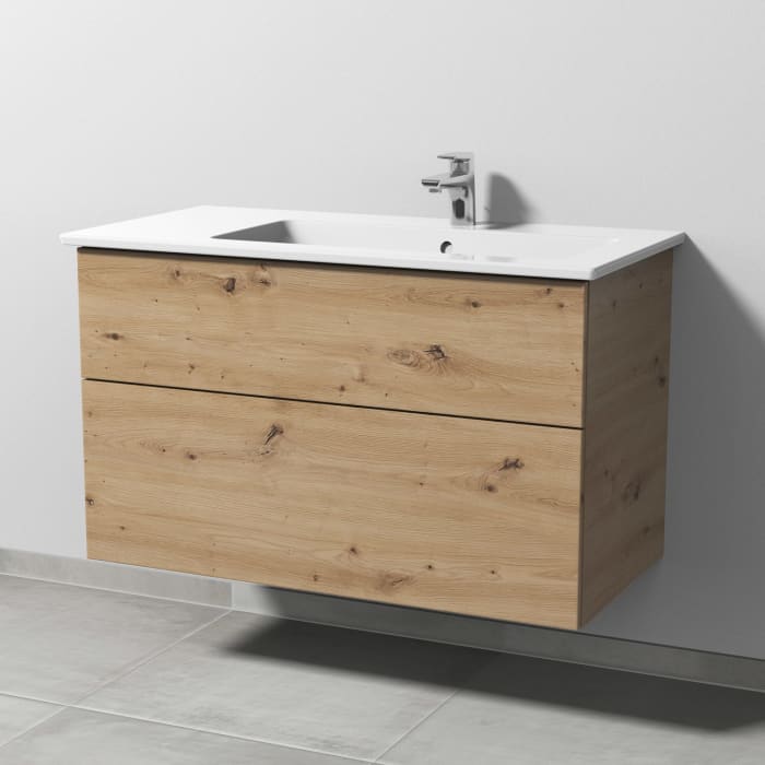 Villeroy & Boch Venticello Waschtisch mit Sanipa 3way Unterschrank 100 cm