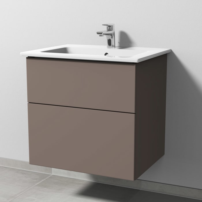 Sanipa 3way Unterschrank 65 cm mit Villeroy & Boch Venticello Waschtisch