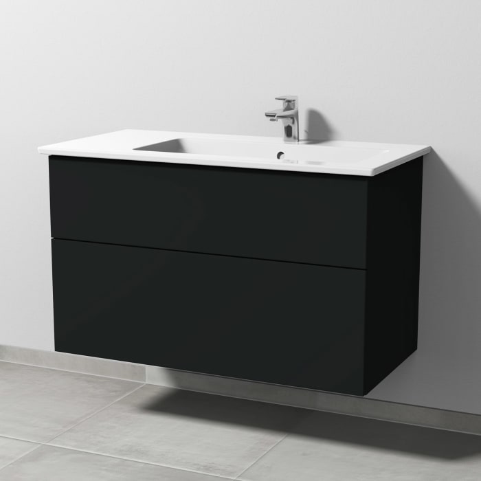 Villeroy & Boch Venticello Waschtisch mit Sanipa 3way Unterschrank 100 cm