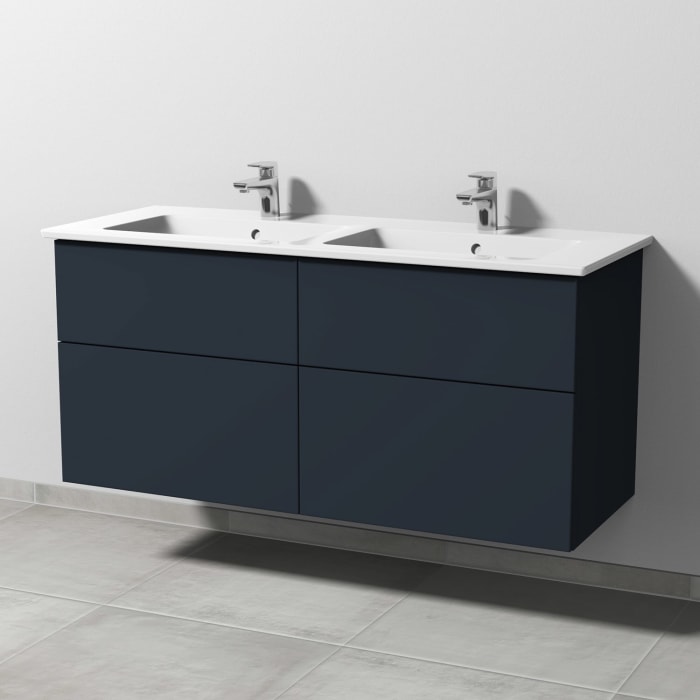 Sanipa 3way Unterschrank 130 cm mit Villeroy & Boch Venticello Waschtisch