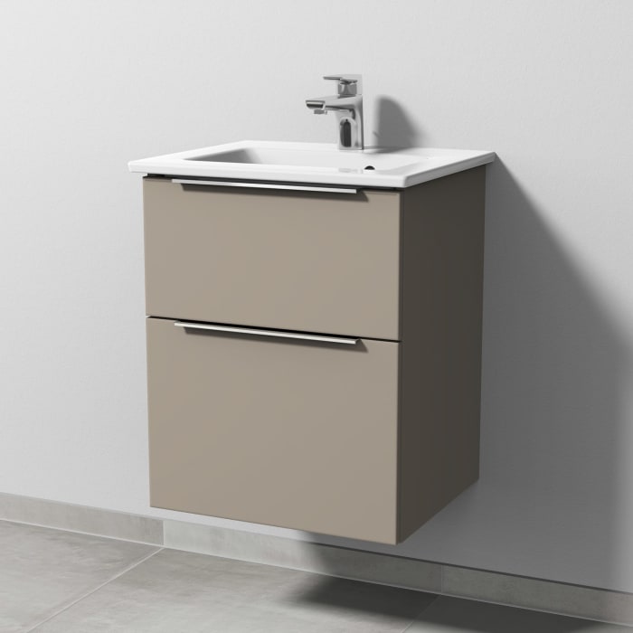 Sanipa 3way Unterschrank 50 cm mit Villeroy & Boch Venticello Waschtisch