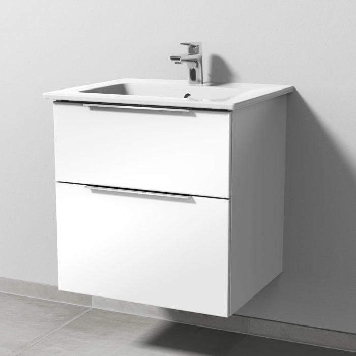 Sanipa 3way Unterschrank 60 cm mit Villeroy & Boch Venticello Waschtisch