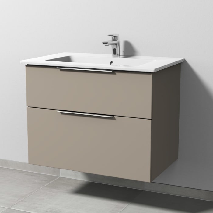 Villeroy & Boch Venticello Waschtisch mit Sanipa 3way Unterschrank 80 cm