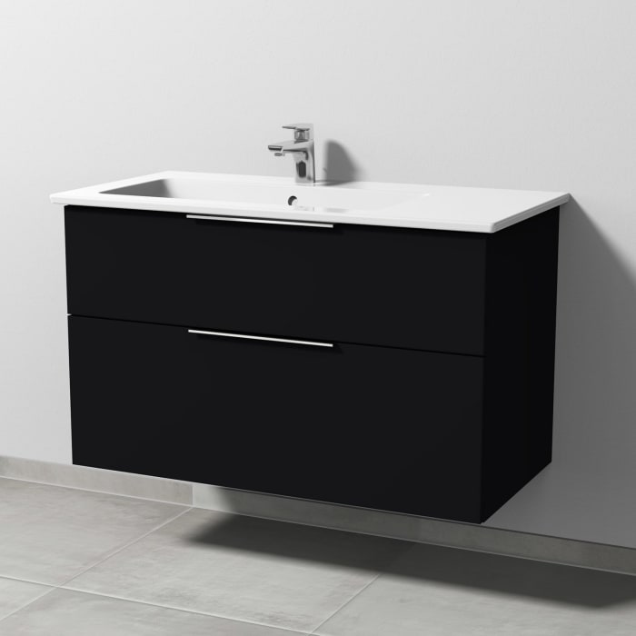 Villeroy & Boch Venticello Waschtisch mit Sanipa 3way Unterschrank 100 cm