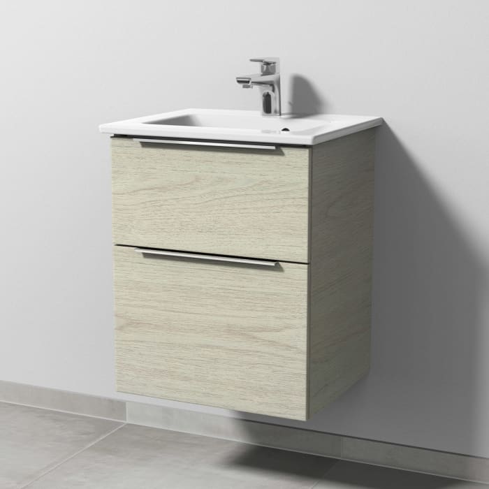 Sanipa 3way Unterschrank 50 cm mit Villeroy & Boch Venticello Waschtisch