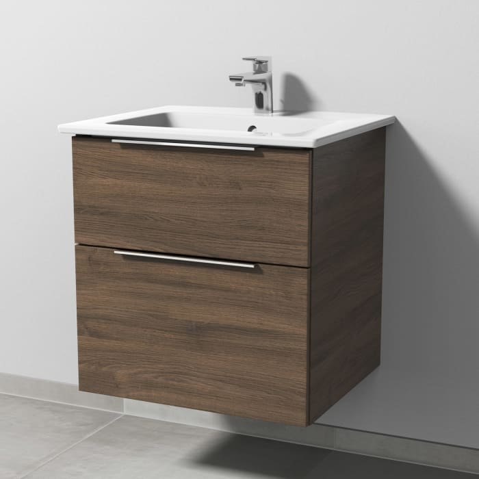 Sanipa 3way Unterschrank 60 cm mit Villeroy & Boch Venticello Waschtisch