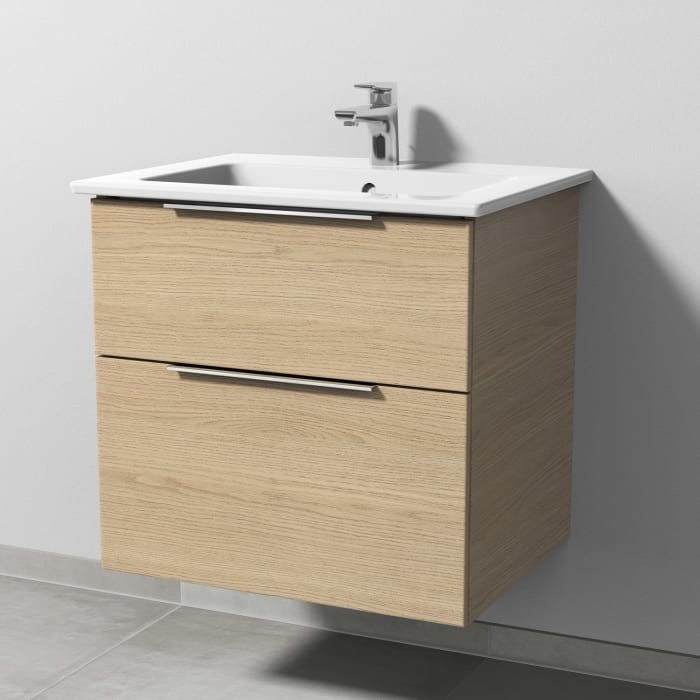 Sanipa 3way Unterschrank 65 cm mit Villeroy & Boch Venticello Waschtisch