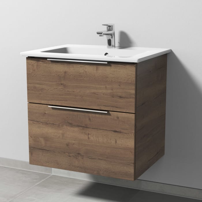 Sanipa 3way Unterschrank 65 cm mit Villeroy & Boch Venticello Waschtisch