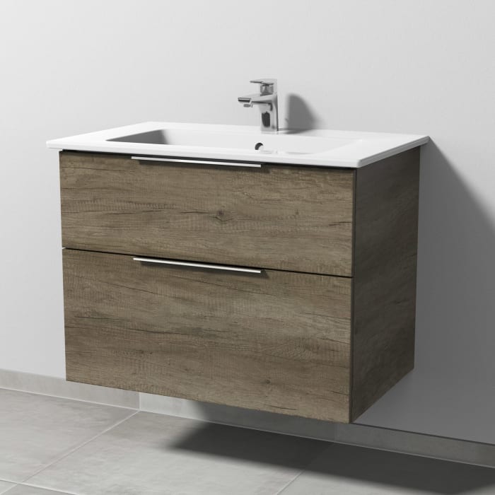 Villeroy & Boch Venticello Waschtisch mit Sanipa 3way Unterschrank 80 cm