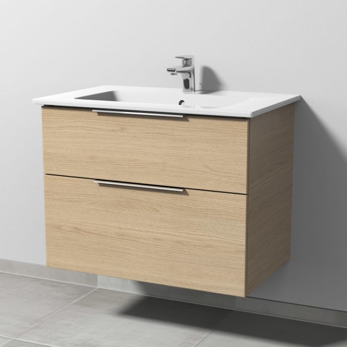 Villeroy & Boch Venticello Waschtisch mit Sanipa 3way Unterschrank 80 cm