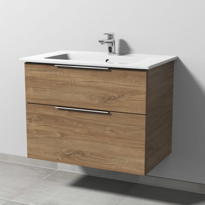 Villeroy & Boch Venticello Waschtisch mit Sanipa 3way Unterschrank 80 cm