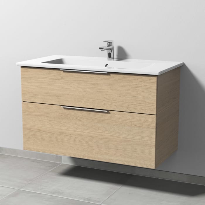 Villeroy & Boch Venticello Waschtisch mit Sanipa 3way Unterschrank 100 cm