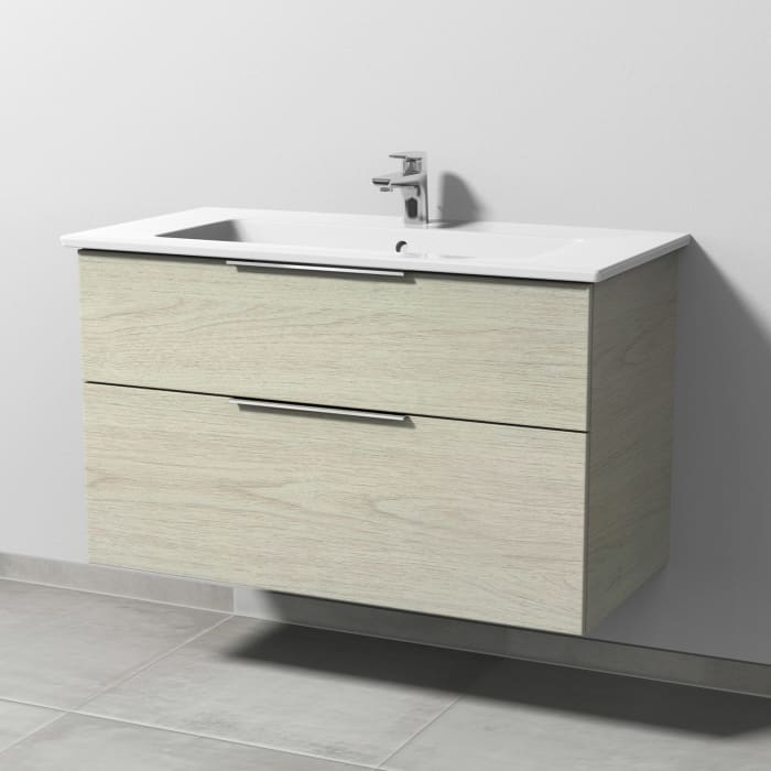 Villeroy & Boch Venticello Waschtisch mit Sanipa 3way Unterschrank 100 cm