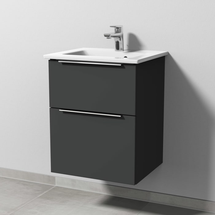 Sanipa 3way Unterschrank 50 cm, Villeroy & Boch Venticello Waschtisch