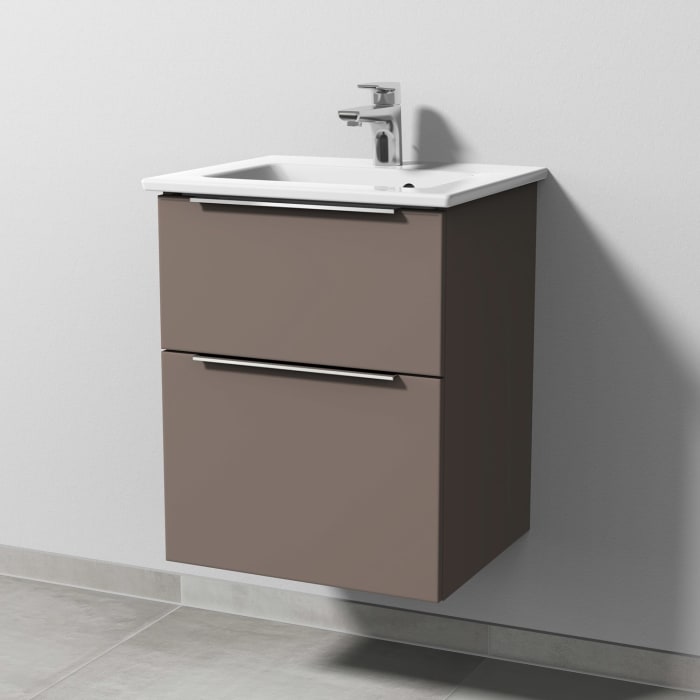 Sanipa 3way Unterschrank 50 cm mit Villeroy & Boch Venticello Waschtisch