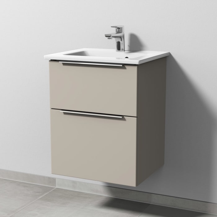 Sanipa 3way Unterschrank 50 cm mit Villeroy & Boch Venticello Waschtisch