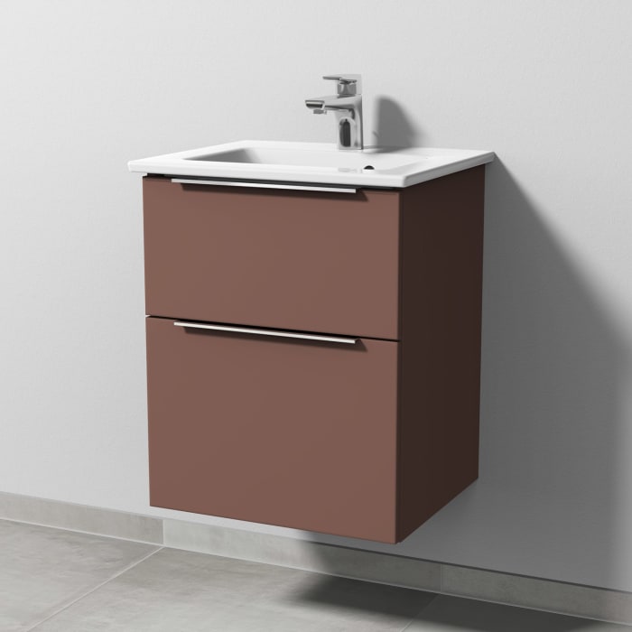 Sanipa 3way Unterschrank 50 cm mit Villeroy & Boch Venticello Waschtisch