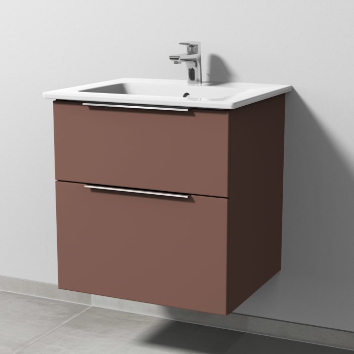 Sanipa 3way Unterschrank 60 cm mit Villeroy & Boch Venticello Waschtisch