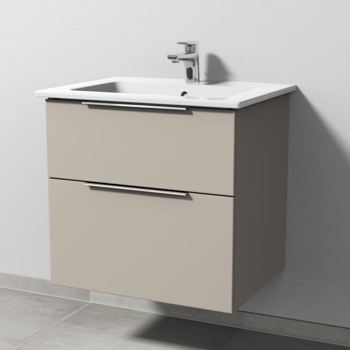 Sanipa 3way Unterschrank 65 cm mit Villeroy & Boch Venticello Waschtisch