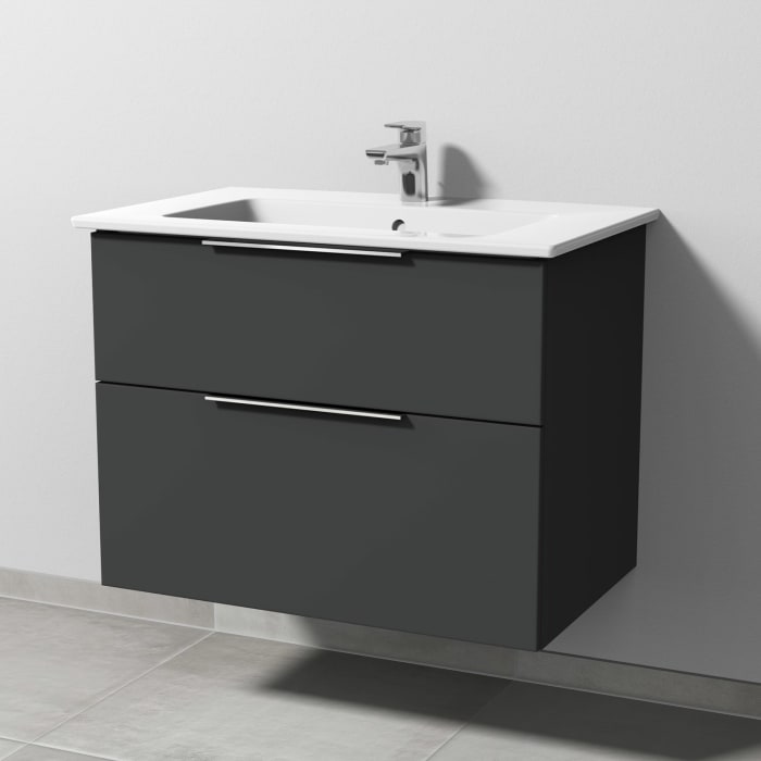 Villeroy & Boch Venticello Waschtisch mit Sanipa 3way Unterschrank 80 cm