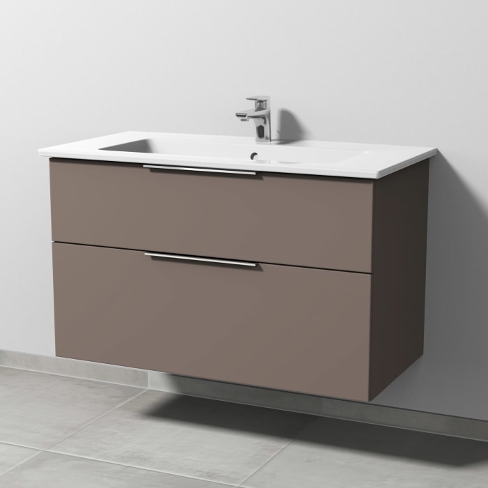 Villeroy & Boch Venticello Waschtisch mit Sanipa 3way Unterschrank 100 cm