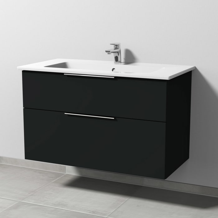 Villeroy & Boch Venticello Waschtisch mit Sanipa 3way Unterschrank 100 cm