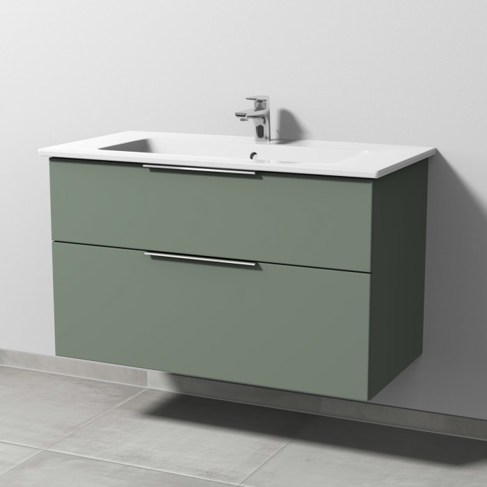 Villeroy & Boch Venticello Waschtisch mit Sanipa 3way Unterschrank 100 cm