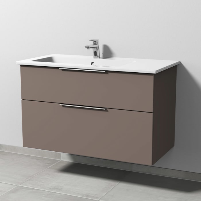 Villeroy & Boch Venticello Waschtisch mit Sanipa 3way Unterschrank 100 cm