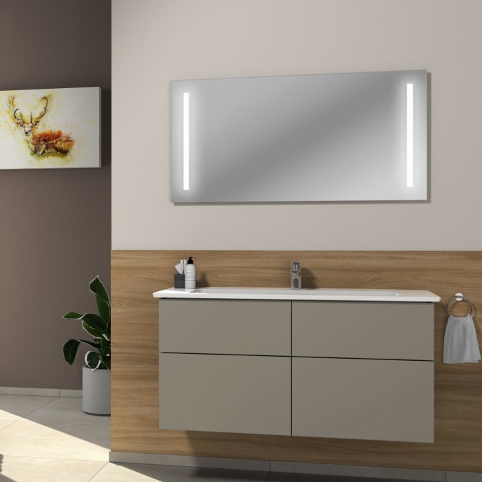 Villeroy & Boch Venticello Waschtisch mit Sanipa 3way Unterschrank 120 cm