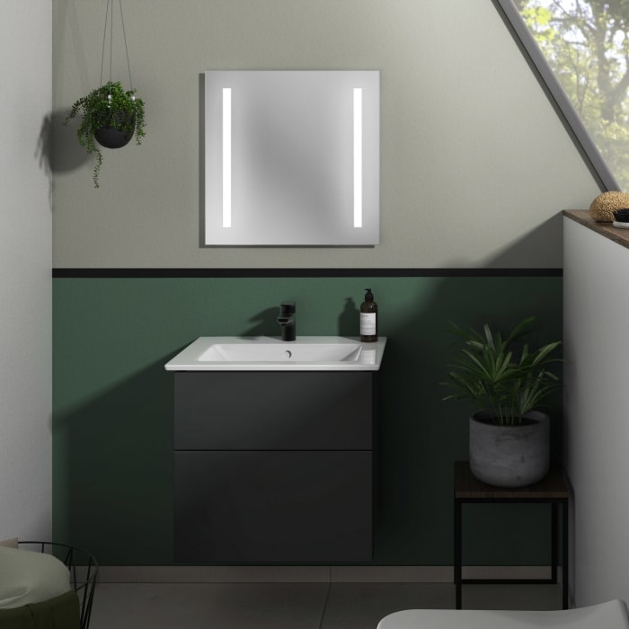 Sanipa 3way Unterschrank 65 cm mit Villeroy & Boch Venticello Waschtisch