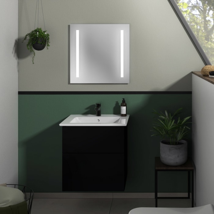 Sanipa 3way Unterschrank 60 cm mit Villeroy & Boch Venticello Waschtisch