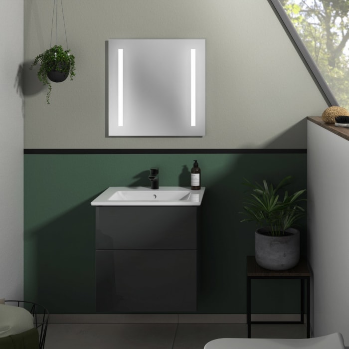 Sanipa 3way Unterschrank 60 cm mit Villeroy & Boch Venticello Waschtisch