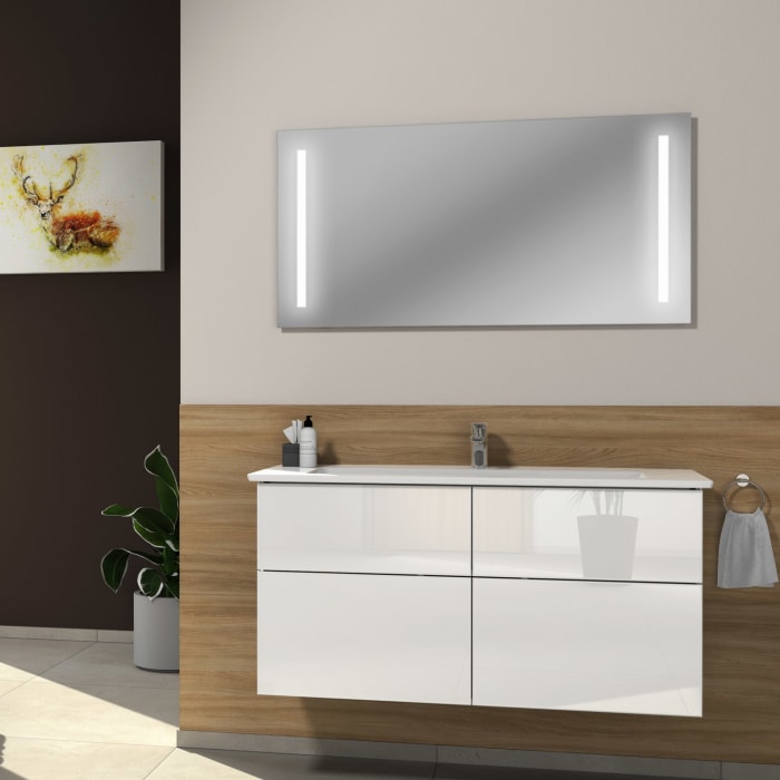 Villeroy & Boch Venticello Waschtisch mit Sanipa 3way Unterschrank 120 cm