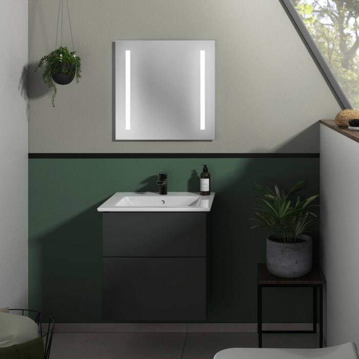 Sanipa 3way Unterschrank 60 cm mit Villeroy & Boch Venticello Waschtisch