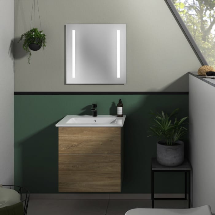 Sanipa 3way Unterschrank 60 cm mit Villeroy & Boch Venticello Waschtisch