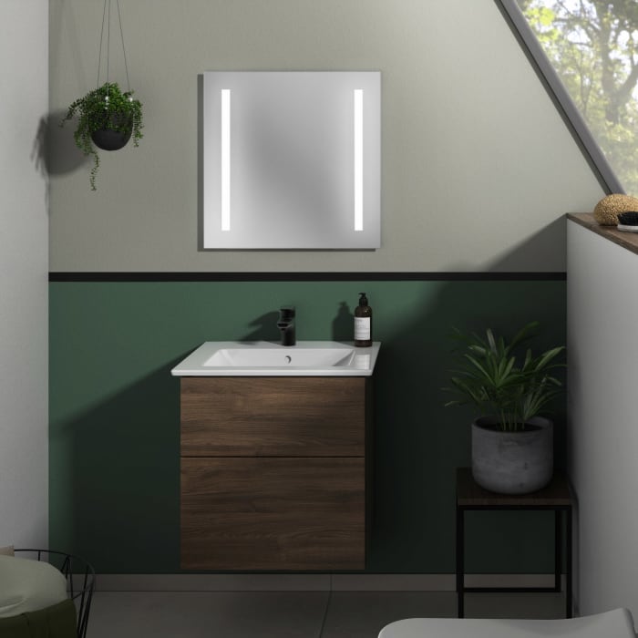 Sanipa 3way Unterschrank 60 cm mit Villeroy & Boch Venticello Waschtisch