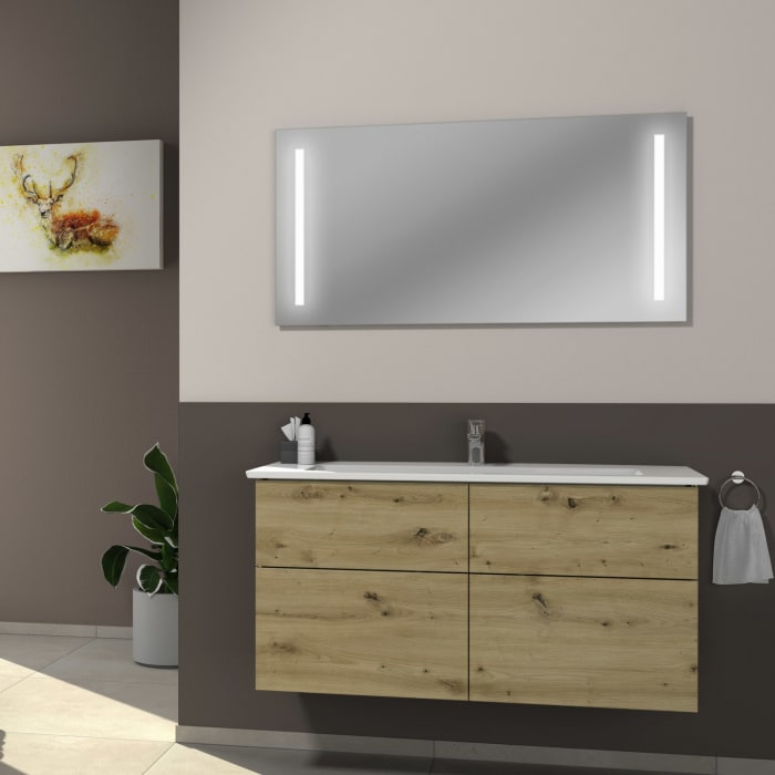 Villeroy & Boch Venticello Waschtisch mit Sanipa 3way Unterschrank 120 cm