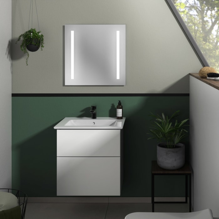 Sanipa 3way Unterschrank 60 cm mit Villeroy & Boch Venticello Waschtisch