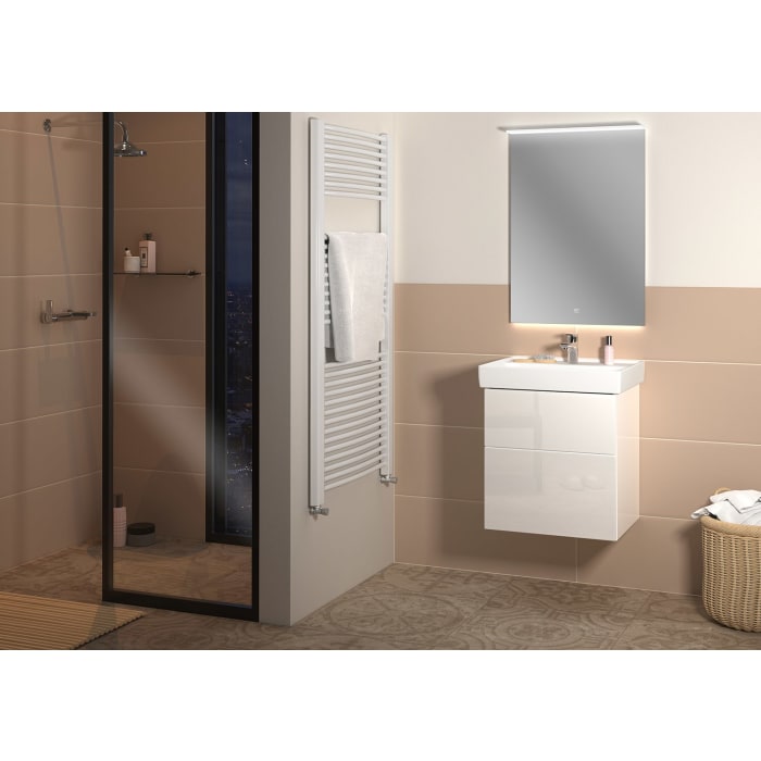 Sanipa 3way Waschtischunterbau für Keramik-Waschtisch Collaro 60 cm, 2 Auszüge mit Push to open