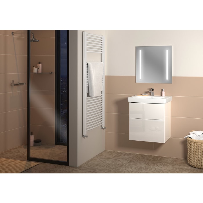 Sanipa 3way Waschtischunterbau für Keramik-Waschtisch Subway 2.0 60 cm, 2 Auszüge mit Push to open