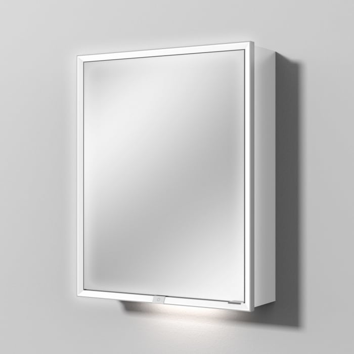 Sanipa Reflection Melamin-Spiegelschrank MILO 60 Türanschlag links