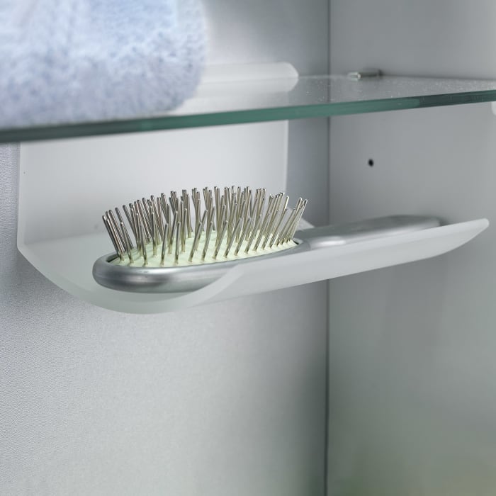 Sanipa Reflection Melamin-Spiegelschrank MILO 80 mit 2 Türen