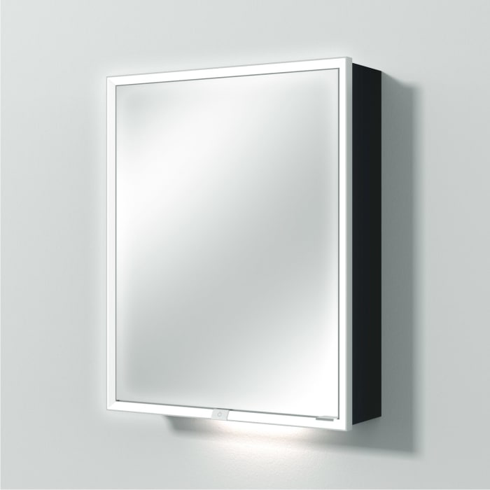 Sanipa Reflection Melamin-Spiegelschrank MILO 60 Türanschlag links